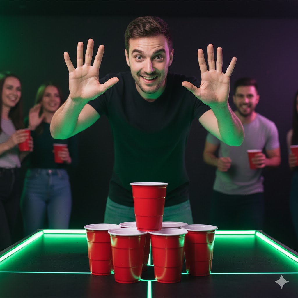 beer pong-bord