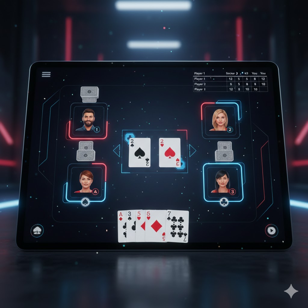 spela hjärter kortspel online