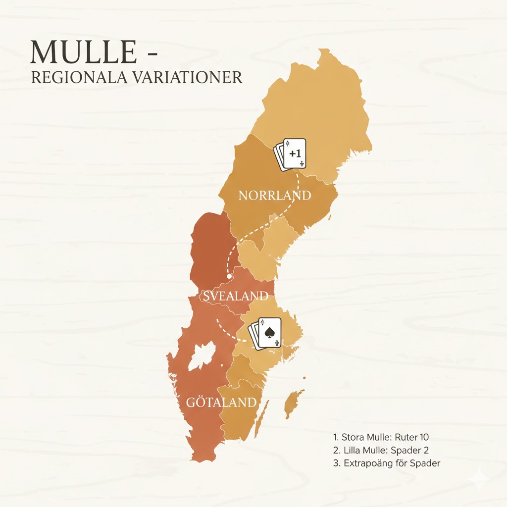 kortspel mulle olika varianter