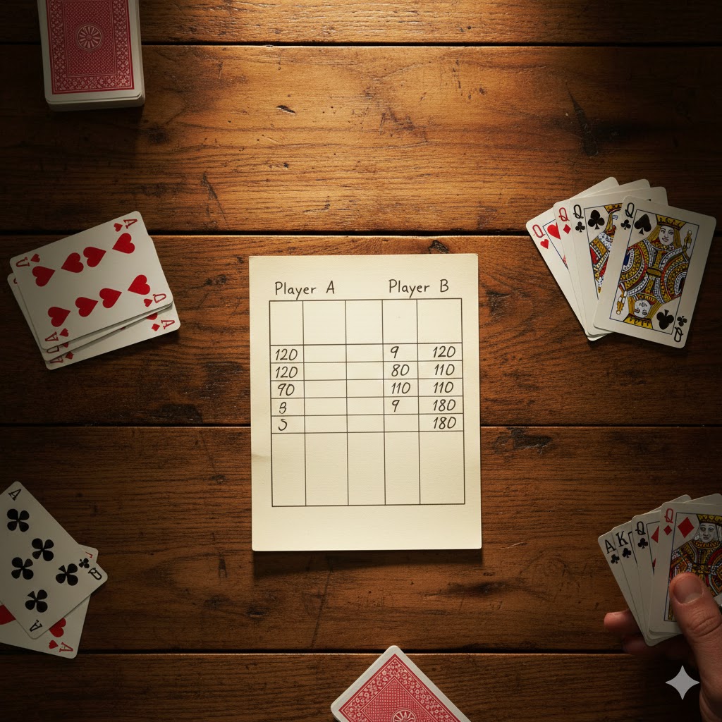 rummy 500 två spelare