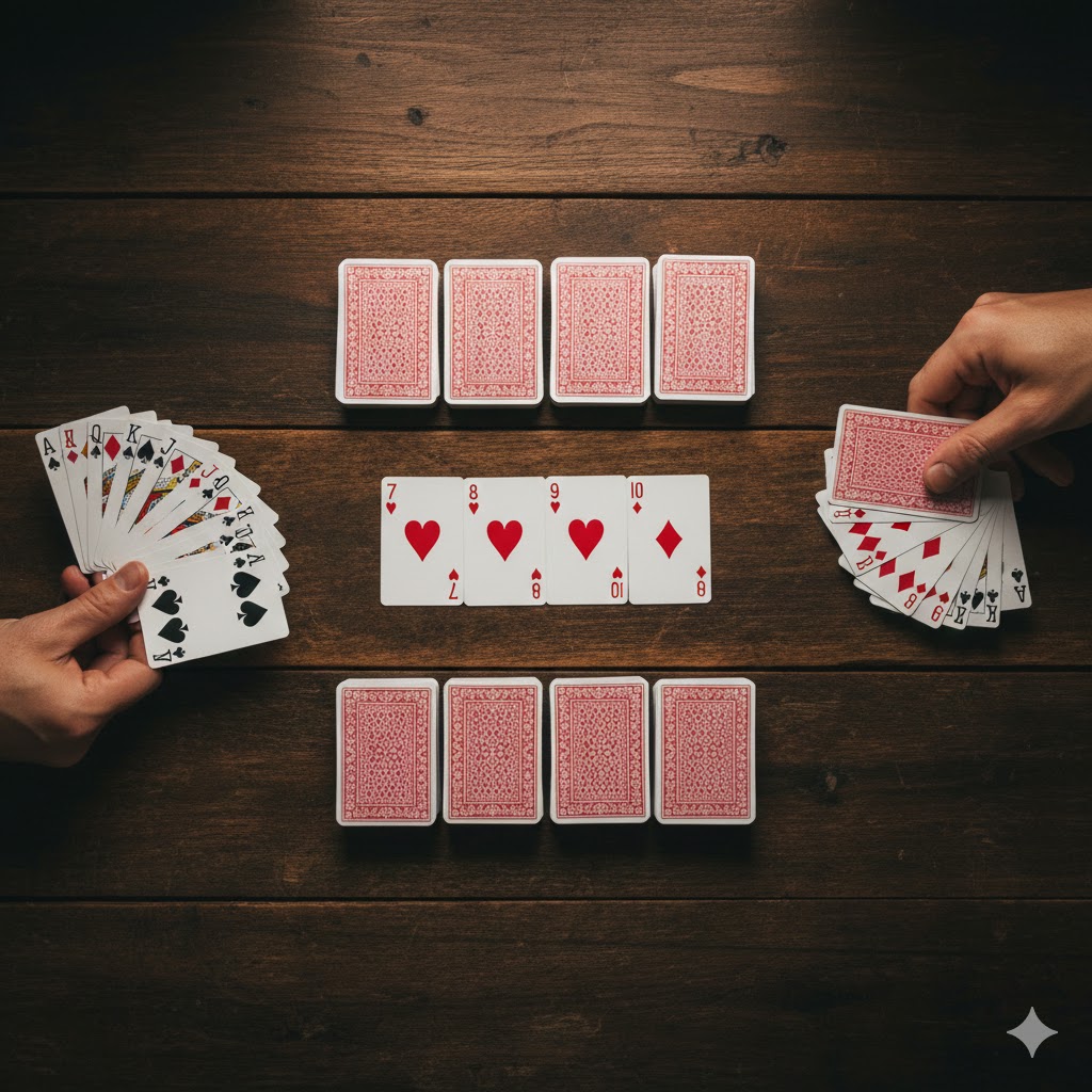 spela bridge på två personer