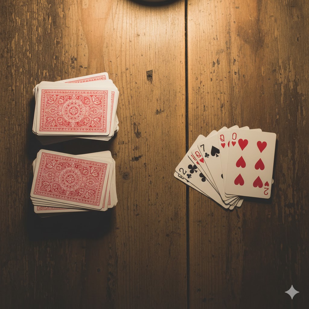 skitgubbe spel två personer