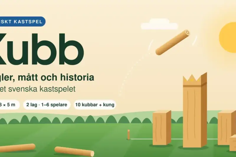 Kubb – regler, mått och historia för det svenska kastspelet