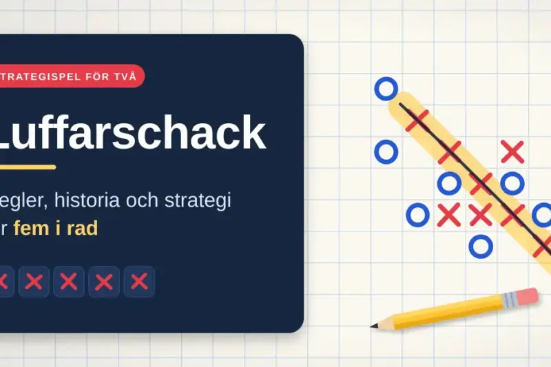 Luffarschack: regler, historia och strategi för fem i rad