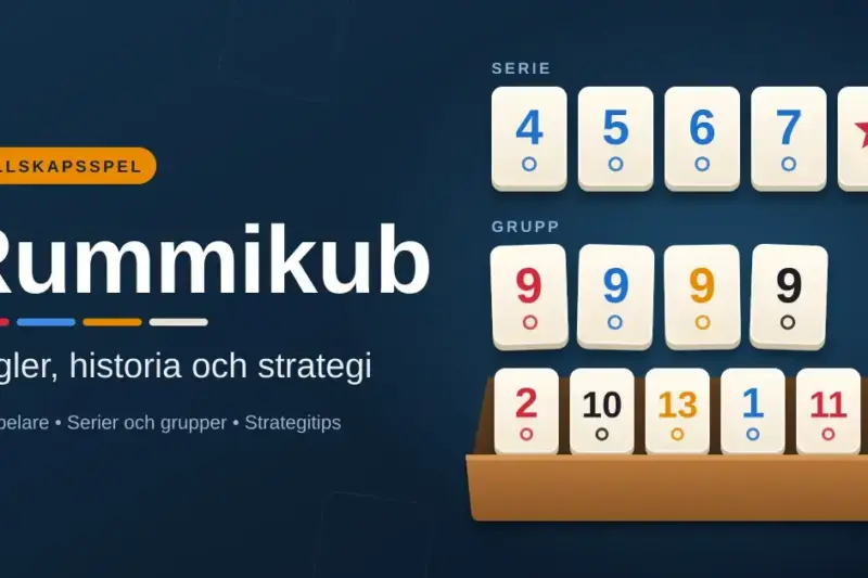 Rummikub – regler, historia och strategi